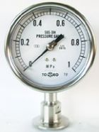 TOKO(東洋計器興業)隔膜式圧力計、压力表          DF-NA形